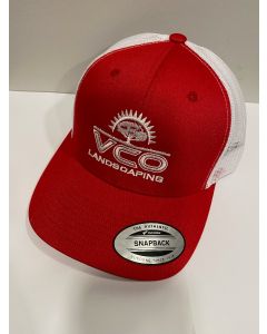Red-White Trucker Hat